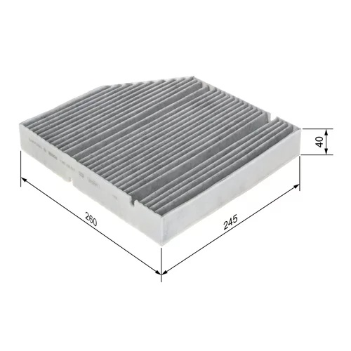 Filter vnútorného priestoru 1 987 435 617 /BOSCH/ - obr. 4
