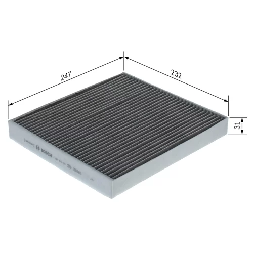 Filter vnútorného priestoru 1 987 435 623 /BOSCH/ - obr. 4