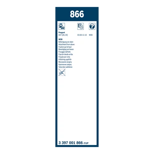 Stieracia lišta 3 397 001 866 /BOSCH/ - obr. 2