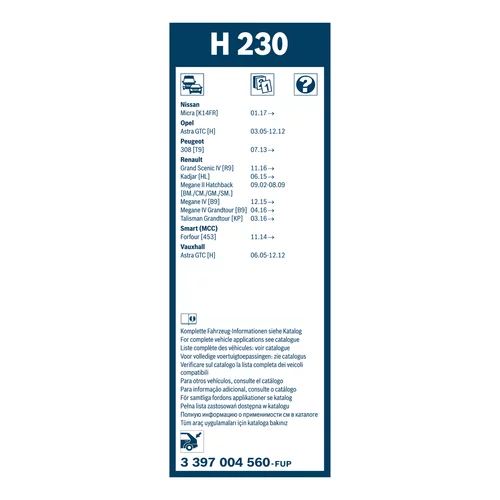 Stieracia lišta 3 397 004 560 /BOSCH/ - obr. 3