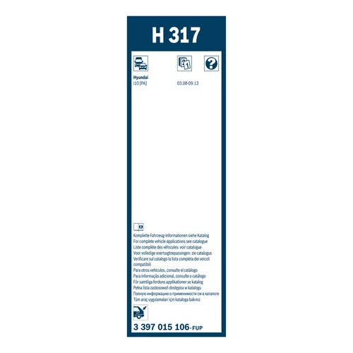 Stieracia lišta 3 397 015 106 /BOSCH/ - obr. 3