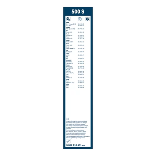 Stieracia lišta 3 397 118 561 /BOSCH/ - obr. 2