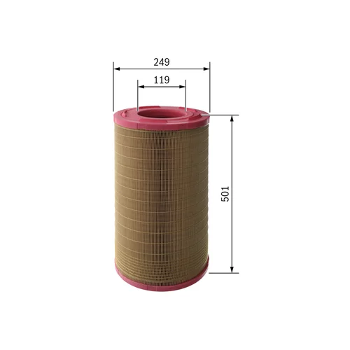 Vzduchový filter BOSCH F 026 400 184