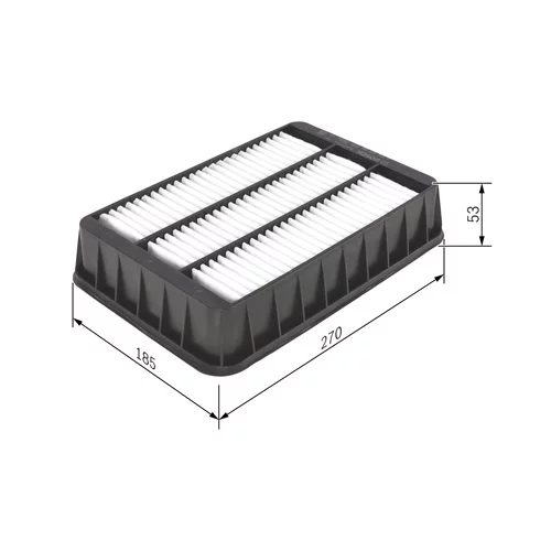 Vzduchový filter F 026 400 200 /BOSCH/ - obr. 4