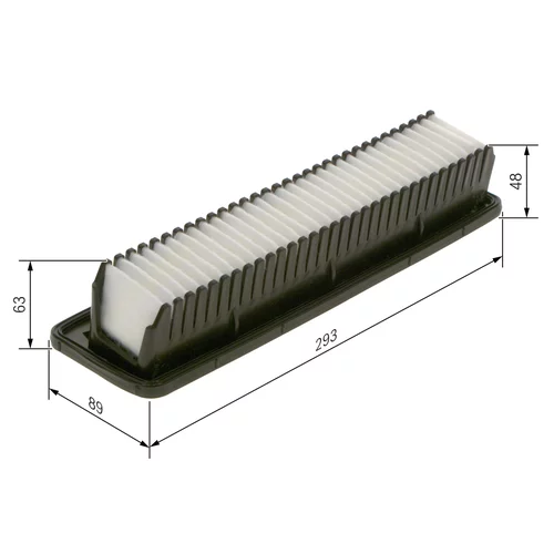 Vzduchový filter F 026 400 416 /BOSCH/ - obr. 4