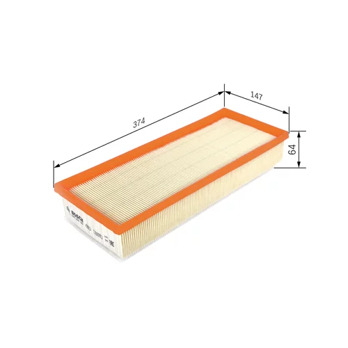 Vzduchový filter F 026 400 449 /BOSCH/ - obr. 4