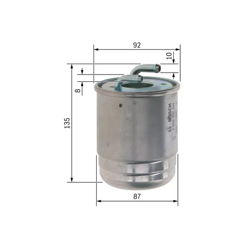 Palivový filter F 026 402 104 /BOSCH/ - obr. 4