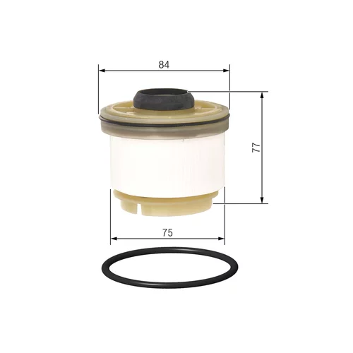 Palivový filter F 026 402 115 /BOSCH/ - obr. 4