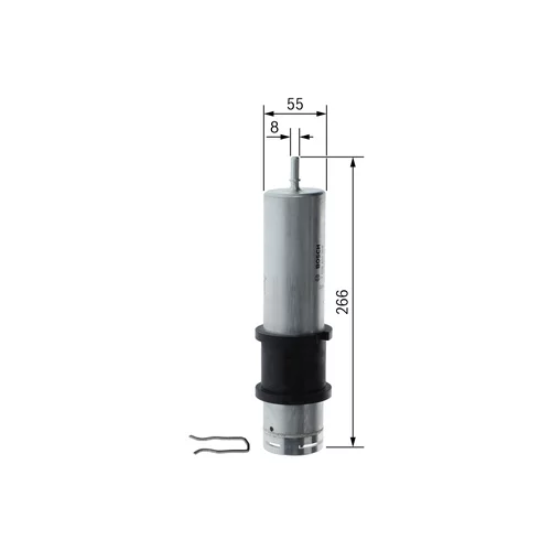 Palivový filter F 026 402 358 /BOSCH/ - obr. 4