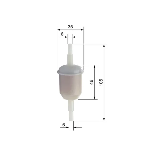 Palivový filter 0 450 904 058 /BOSCH/ - obr. 4