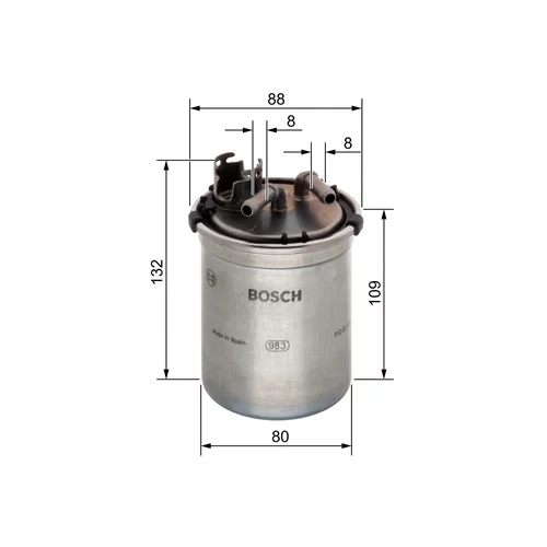 Palivový filter 0 450 906 426 /BOSCH/ - obr. 4