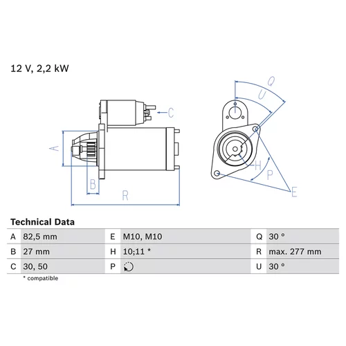 Štartér 0 986 014 660 /BOSCH/ - obr. 4