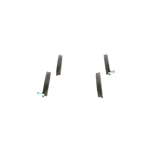 Sada brzdových platničiek kotúčovej brzdy 0 986 424 215 /BOSCH/ - obr. 1