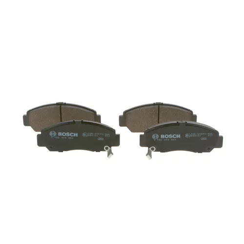 Sada brzdových platničiek kotúčovej brzdy 0 986 494 884 /BOSCH/ - obr. 2
