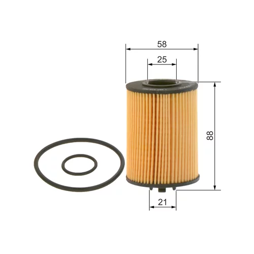 Olejový filter 1 457 429 306 /BOSCH/ - obr. 4