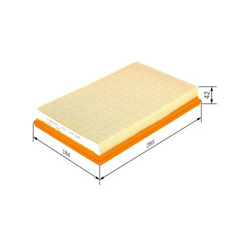 Vzduchový filter 1 457 429 895 /BOSCH/ - obr. 4