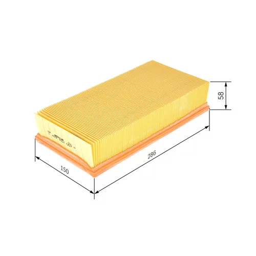 Vzduchový filter 1 457 433 067 /BOSCH/ - obr. 4