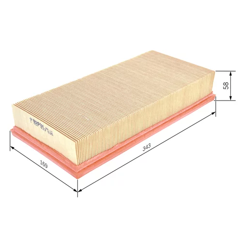 Vzduchový filter 1 457 433 535 /BOSCH/ - obr. 4
