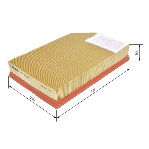 Vzduchový filter 1 457 433 587 /BOSCH/ - obr. 4