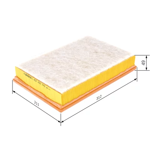 Vzduchový filter 1 457 433 742 /BOSCH/ - obr. 4
