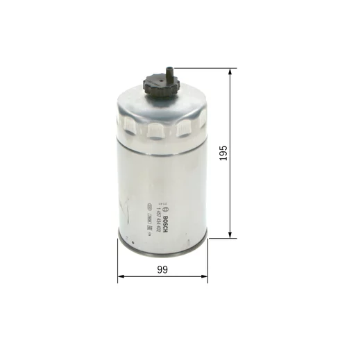 Palivový filter 1 457 434 402 /BOSCH/ - obr. 4