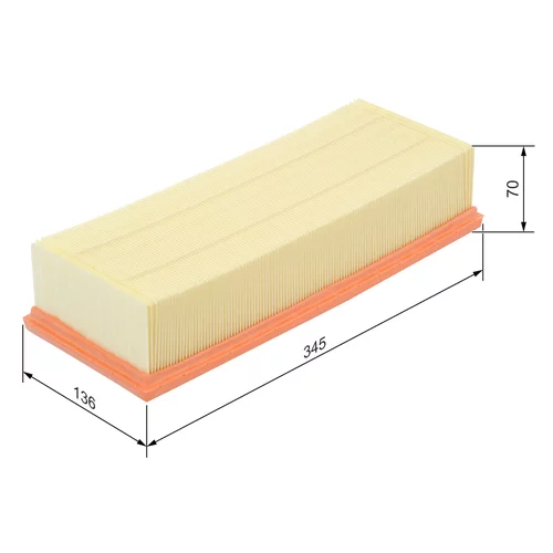 Vzduchový filter 1 987 429 404 /BOSCH/ - obr. 4