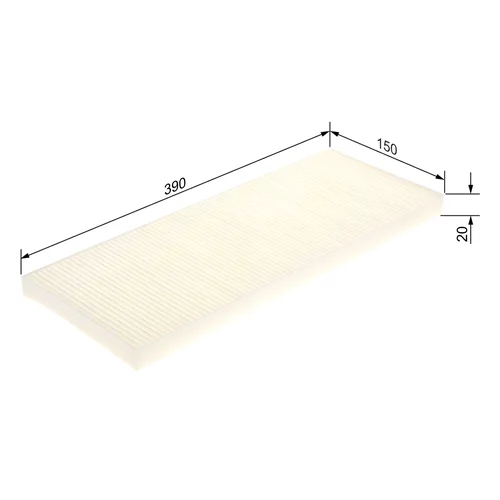 Filter vnútorného priestoru 1 987 431 220 /BOSCH/ - obr. 4
