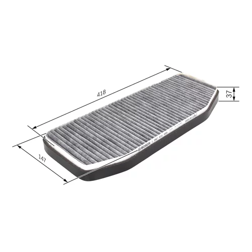 Filter vnútorného priestoru 1 987 431 455 /BOSCH/ - obr. 4
