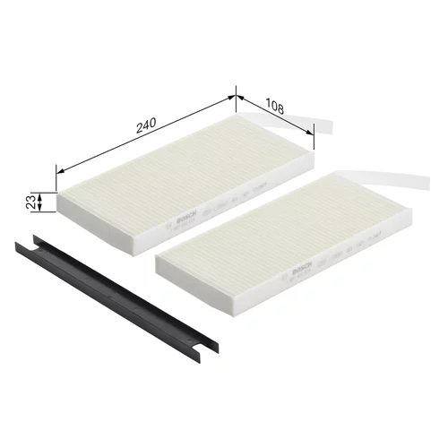 Filter vnútorného priestoru 1 987 432 078 /BOSCH/ - obr. 4