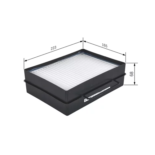 Filter vnútorného priestoru 1 987 432 153 /BOSCH/ - obr. 4
