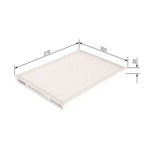 Filter vnútorného priestoru 1 987 432 236 /BOSCH/ - obr. 4