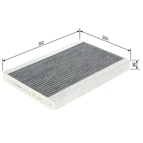 Filter vnútorného priestoru 1 987 435 543 /BOSCH/ - obr. 4