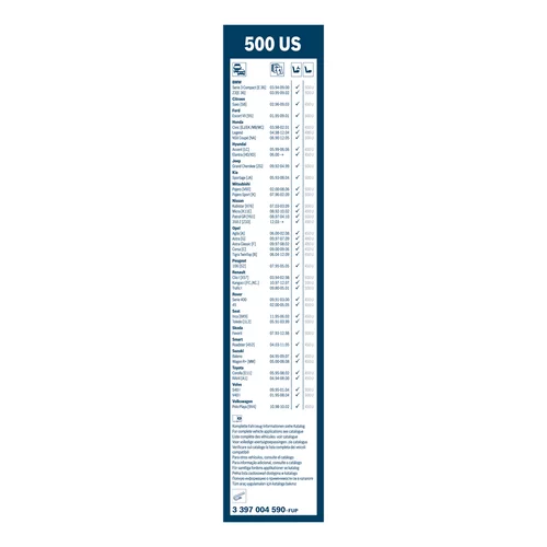 Stieracia lišta 3 397 004 590 /BOSCH/ - obr. 2