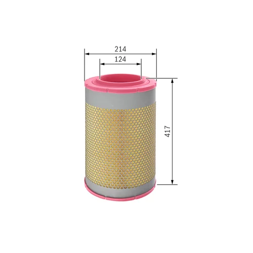 Vzduchový filter F 026 400 070 /BOSCH/ - obr. 4