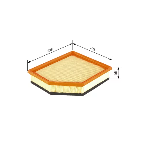 Vzduchový filter F 026 400 146 /BOSCH/ - obr. 4
