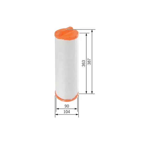 Filter sekundárneho vzduchu F 026 400 340 /BOSCH/ - obr. 4