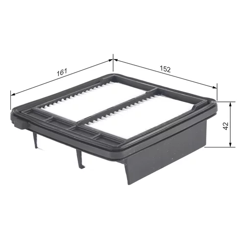Vzduchový filter F 026 400 363 /BOSCH/ - obr. 4