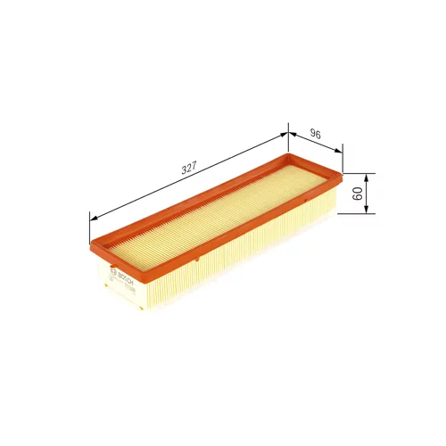 Vzduchový filter F 026 400 377 /BOSCH/ - obr. 4
