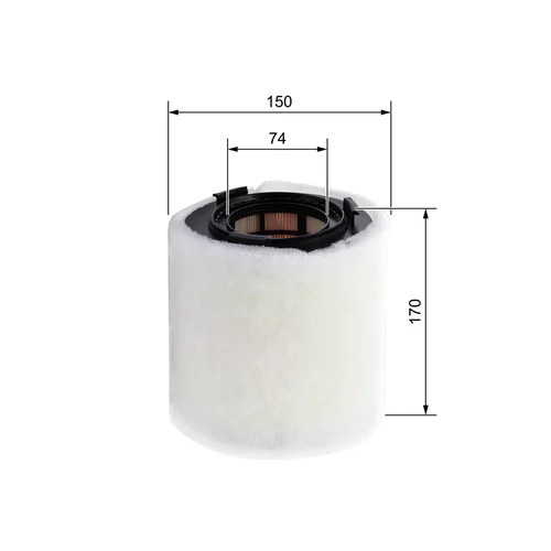 Vzduchový filter F 026 400 391 /BOSCH/ - obr. 4