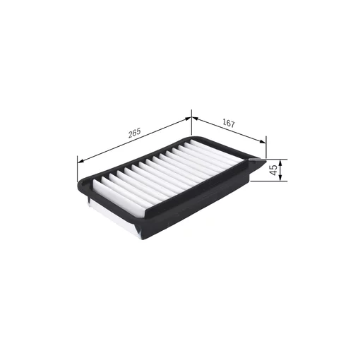 Vzduchový filter F 026 400 420 /BOSCH/ - obr. 4