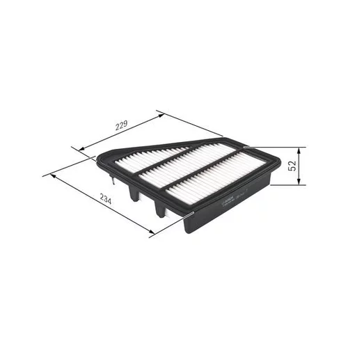 Vzduchový filter F 026 400 453 /BOSCH/ - obr. 4