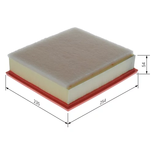 Vzduchový filter F 026 400 673 /BOSCH/ - obr. 5