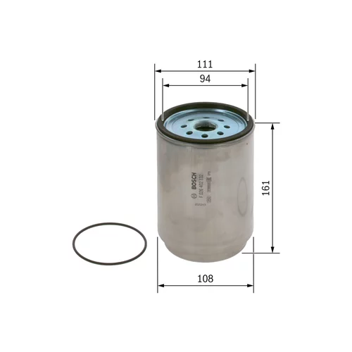 Palivový filter F 026 402 132 /BOSCH/ - obr. 4