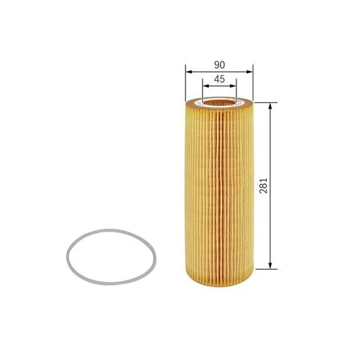 Olejový filter F 026 407 100 /BOSCH/ - obr. 4
