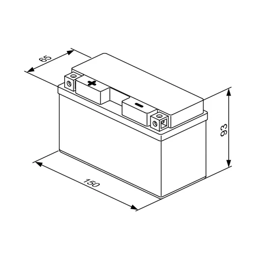 Štartovacia batéria 0 092 M60 080 /BOSCH/ - obr. 4