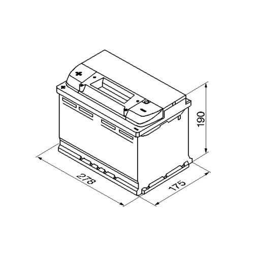 Štartovacia batéria 0 092 S40 090 /BOSCH/ - obr. 5