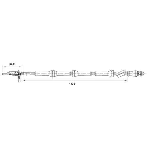 Snímač počtu otáčok kolesa 0 265 007 072 /BOSCH/ - obr. 4