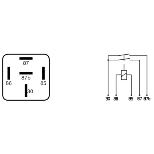 Relé pracovného prúdu 0 332 015 001 /BOSCH/ - obr. 7