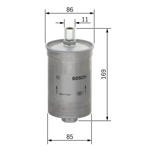 Palivový filter 0 450 905 177 /BOSCH/ - obr. 4
