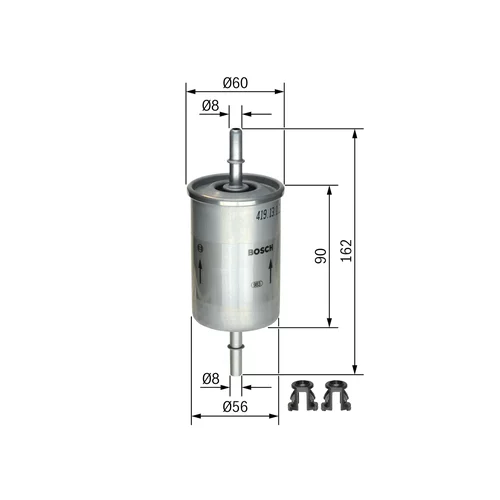Palivový filter 0 450 905 273 /BOSCH/ - obr. 4